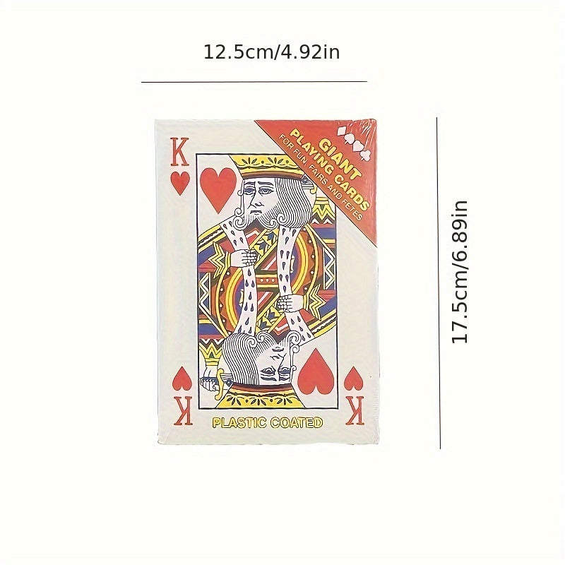Extra Large Outdoor Playing Cards for Board Game