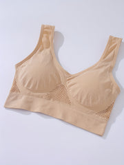 3pcs Soft Sports Bras for Women, Breathable Workout Activewear