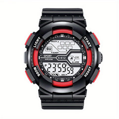 Waterproof Digital Watch for Boys with Luminous Display