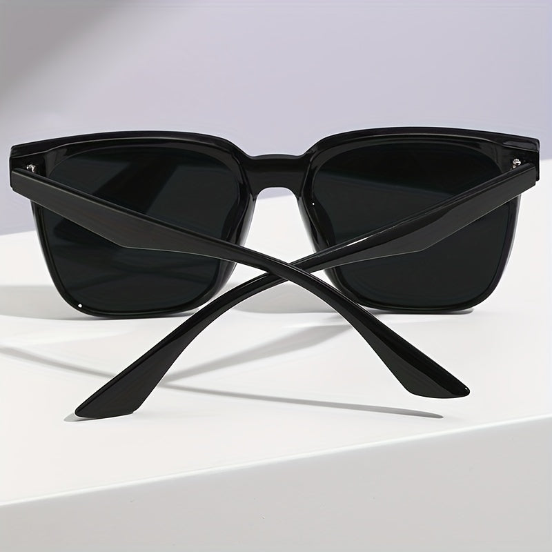 Square Frame Sunglasses UV400 Anti Glare Outdoor Glasses