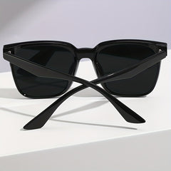 Square Frame Sunglasses UV400 Anti Glare Outdoor Glasses