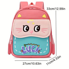 Kids Large Capacity Backpack for School with Spine Protection