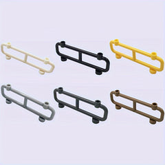 9pcs ABS Building Block Traffic Road Guardrail Set DIY Animal Scene Play