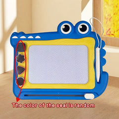 Alligator Pattern Magnetic Drawing Board Stylus Doodle Pad