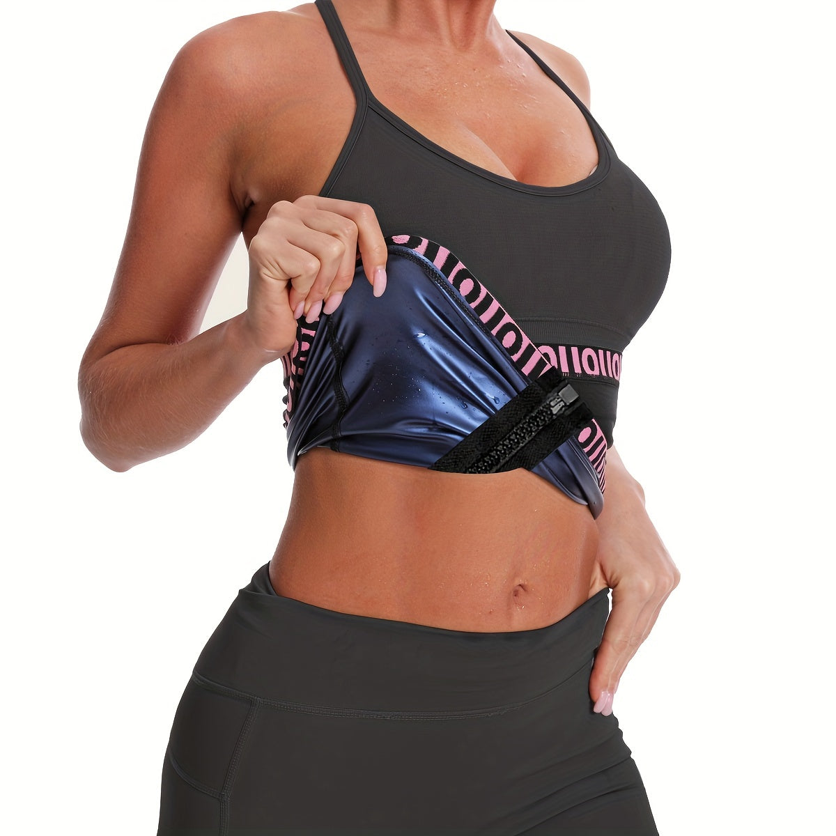 Women's Waist Trainer Sauna Sweat Belt for Fitness