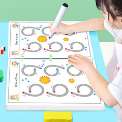 Reusable Kids' Pen Control Exercise Book