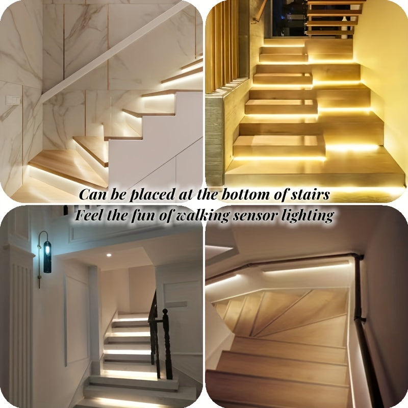 LED Motion Sensor Cabinet Light USB Rechargeable Kitchen Lights