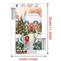 DIY Christmas Series Full Diamond Home Decoration Hanging Painting