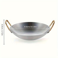 Stainless Steel Frying Pan Household Cooking Tool Kitchen Supplies