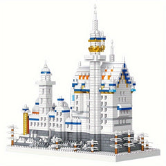 2790pcs Geometric Landscape Building Model Assembly Blocks