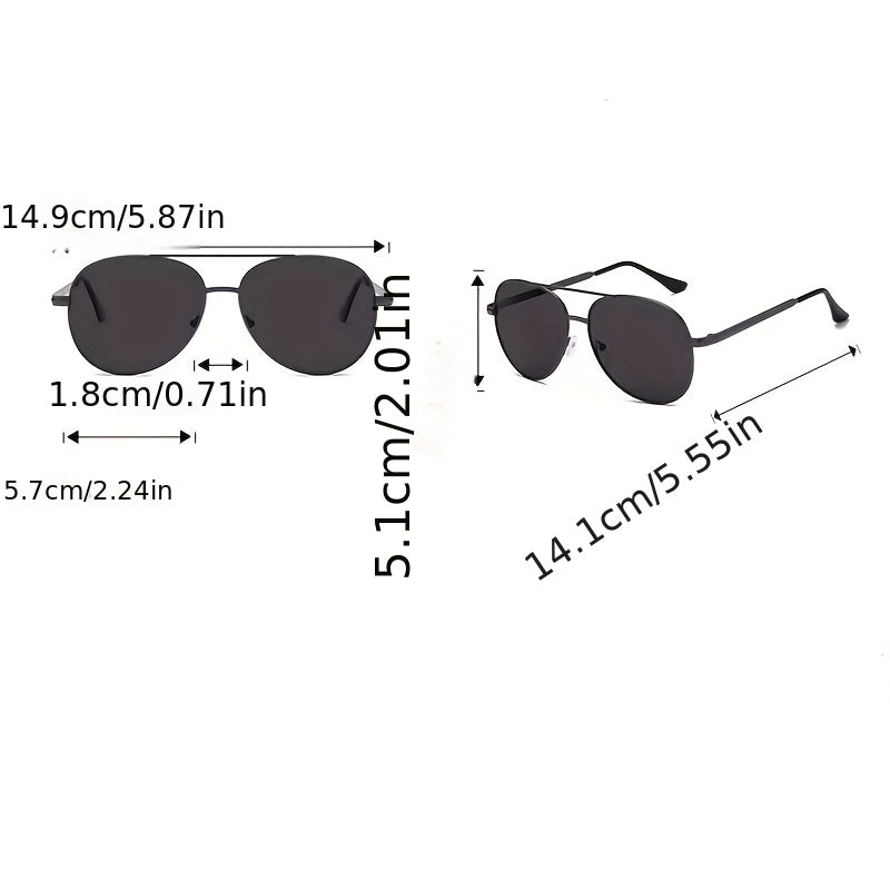 Men's Polarized Sunglasses Large Frame Driving Glasses