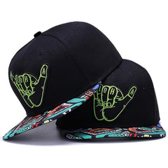 Men 666 Finger Baseball Cap Hip Hop Cap
