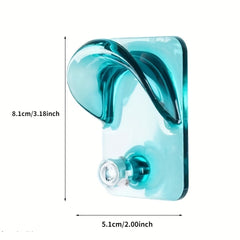 Non Marking Clothes Hook Wall Hanging Hanger Bedroom Door Back Storage Rack