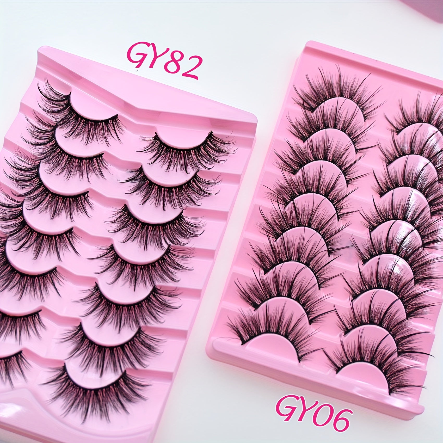 Faux Mink False Eyelashes Cat Eye Lashes 20mm