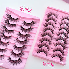 Faux Mink False Eyelashes Cat Eye Lashes 20mm