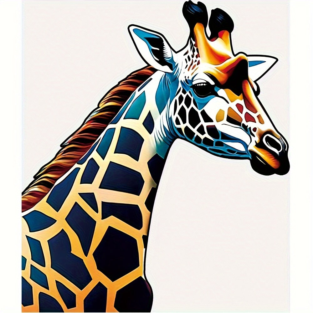 Giraffe Head Wooden Jigsaw Puzzle for Focus and Thinking Ability