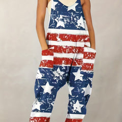 Patched Pockets Jumpsuit