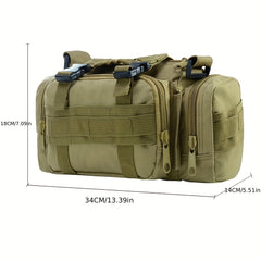 Waterproof Tactical Camera Waist Bag for Outdoor Sports Hiking Fishing Shooting