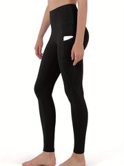 High Waist Leggings with Pockets for Women