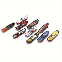 1pc Mini Skateboard Finger Skateboard Novelty Toy