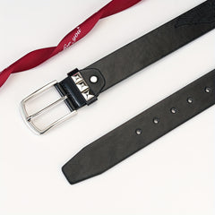 Eagle Printed Pattern Men's Leather Belt