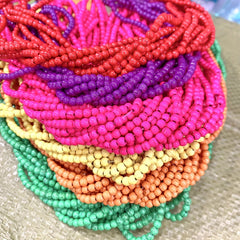 92pcs 4MM Turquoise Beads DIY Round Stone Beads Small Beads For Jewelry Making