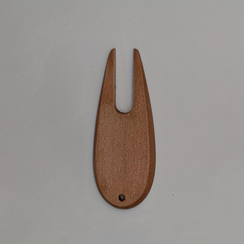 Bamboo Golf Repair Fork Wooden Ball Fork