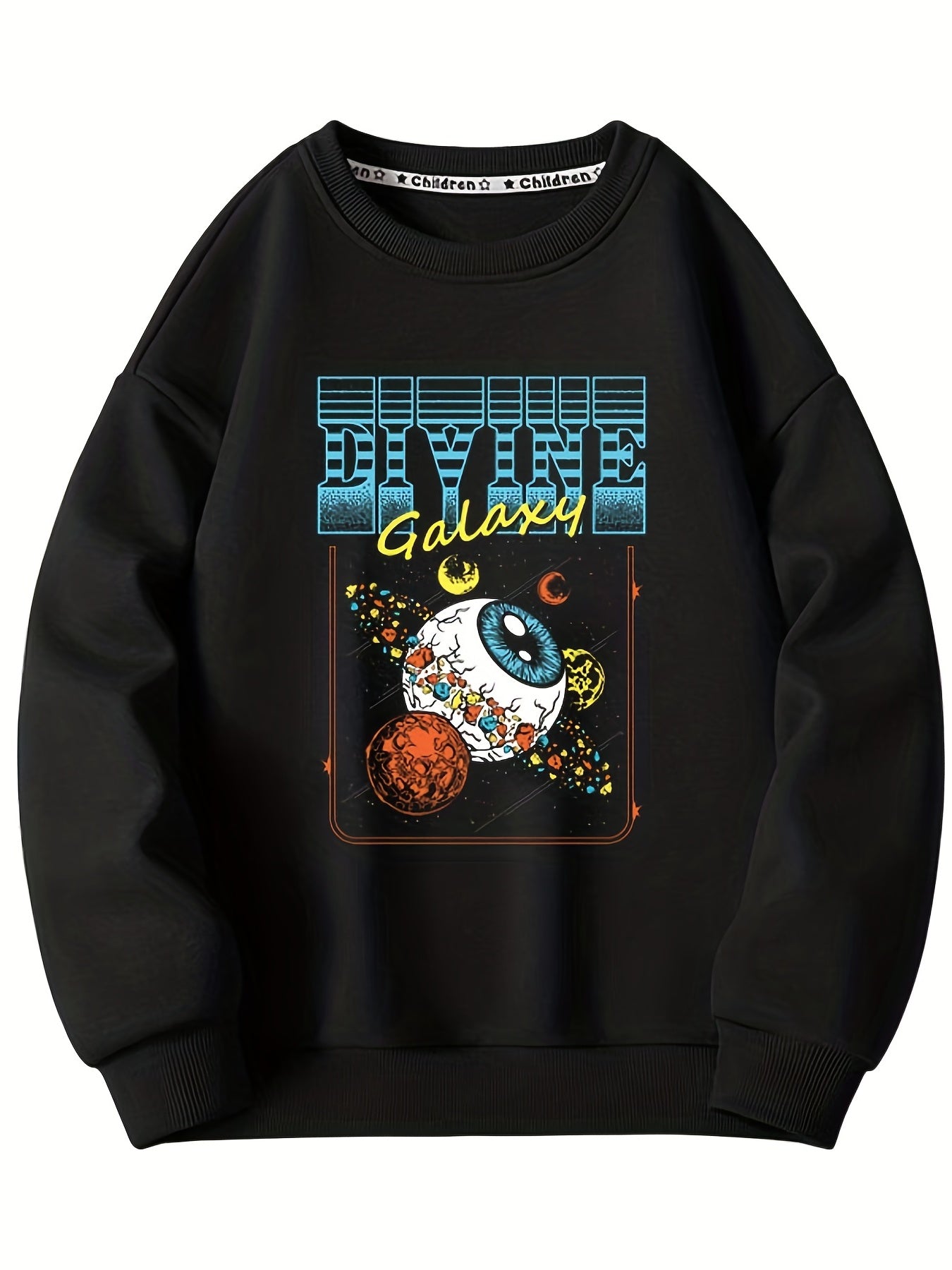Boys' Outdoor Graphic Sweatshirt - Stylish, Stretchy, Breathable
