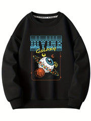 Boys' Outdoor Graphic Sweatshirt - Stylish, Stretchy, Breathable