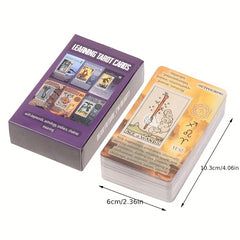 Tarot Card Game Board Game English Playing Cards QR Instructions