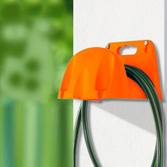 Wall Mounted Garden Hose Pipe Hanger Holder Bracket Storage Shed Fence Metal
