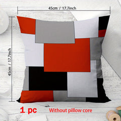 2pcs Red Plaid Curtains Rod Pockets Window Treatment for Home Decor