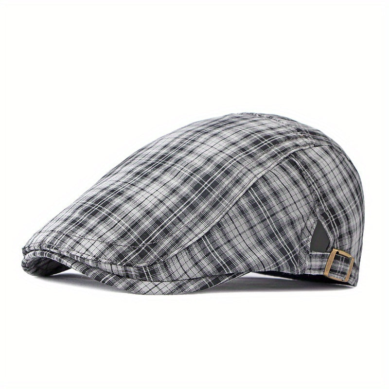 Breathable Beret Hat British Retro Style Cap