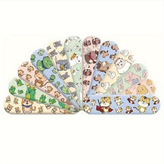 120 Cartoon Bandages Waterproof Adhesive Bandages for All Ages