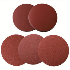 50pcs 15-24cm Hook and Loop Sanding Discs in 40-240 Grits Sandpaper for Sanders