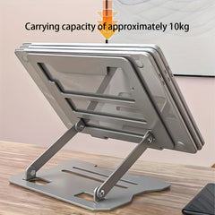 Metal Folding Laptop Stand for Home and School Use