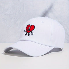 Embroidered Baseball Cap Men's Casual Sunscreen Peaked Cap