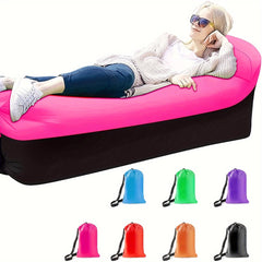 Portable Inflatable Sofa Air Mattress for Outdoor Beach Park