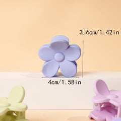 6pcs Daisy Resin Hair Clip Claw Large Flower Hair Clip Daisy Flower Hair Clip