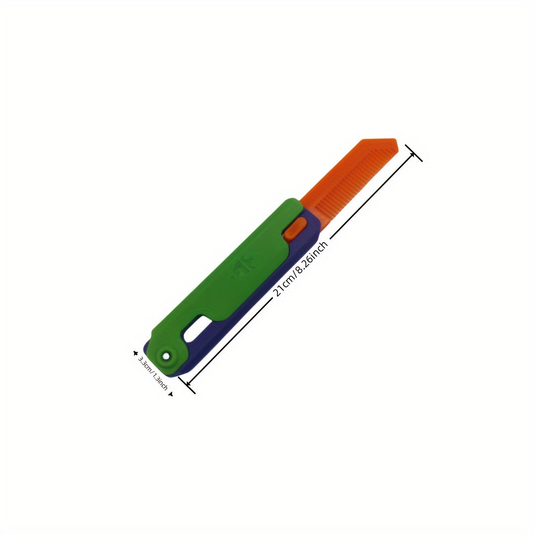 Folding Comb Gravity Stress Relief Toy Christmas Halloween Party Gift