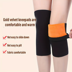 Winter Warm Thin Knee Pads for Indoor Outdoor Use