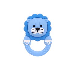 Non Toxic Lion Chew Toy for Babies & Toddlers - Teething & Dental Toy