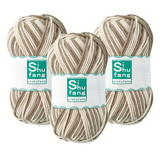 Gradient Acrylic Wool Yarn for DIY Crochet and Knitting