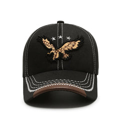 Men's Casual Eagle Embroidered Sunshade Baseball Cap