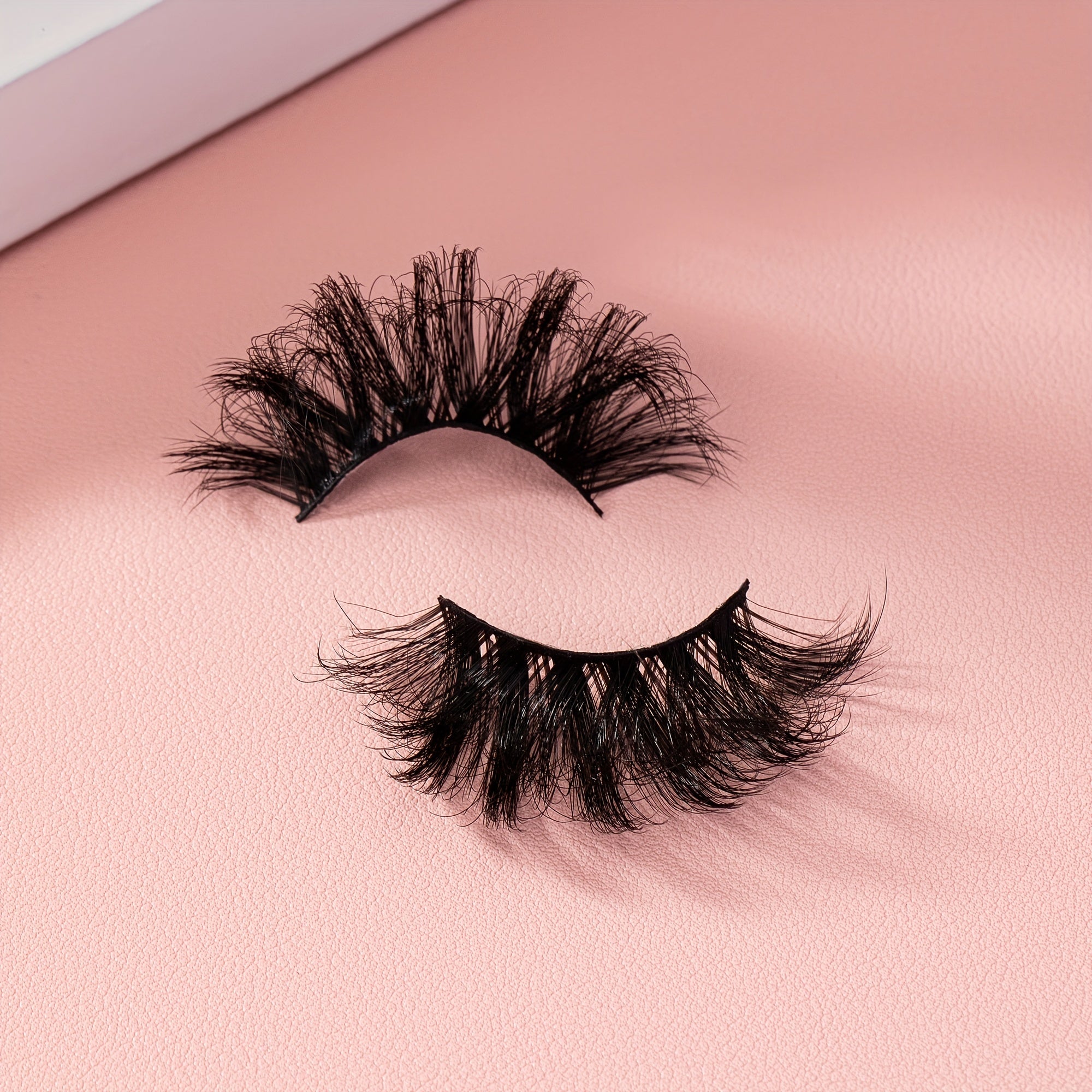 4 Pairs Fluffy Soft Cat Eye Faux Mink Hair False Eyelashes