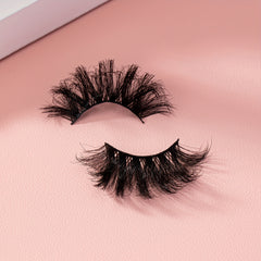 4 Pairs Fluffy Soft Cat Eye Faux Mink Hair False Eyelashes