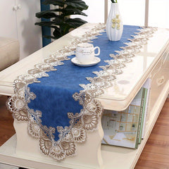 Waterproof PU Table Flag for Dining Room Decor