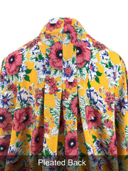 Floral V Neck Cover Up Shirt Rah Guard Kimono