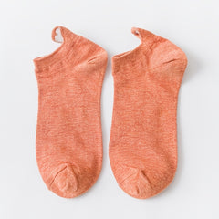 Heart Embroidered Casual Ankle Socks Women's Stocking