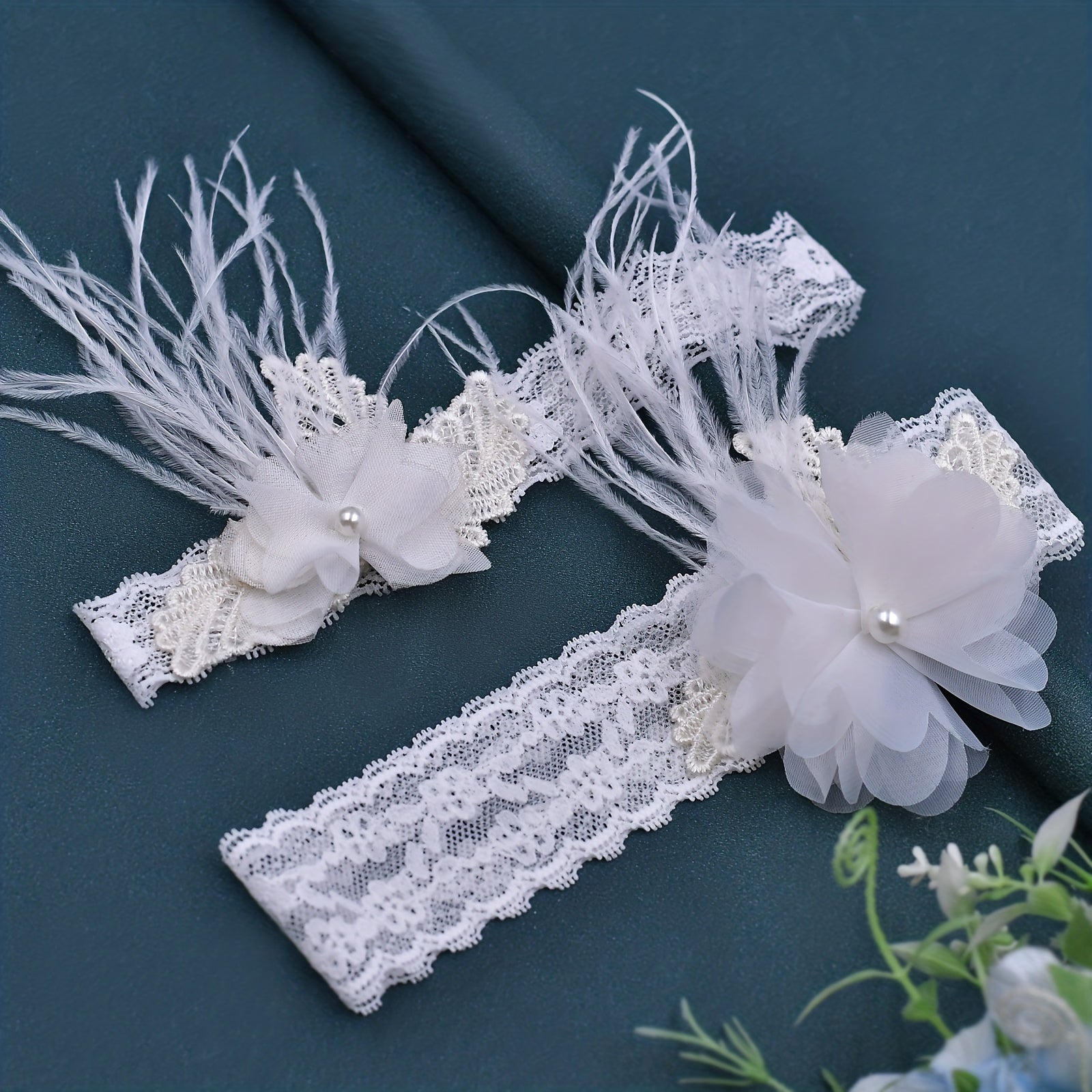 Floral Lace Leg Garter Belt Thigh Suspender